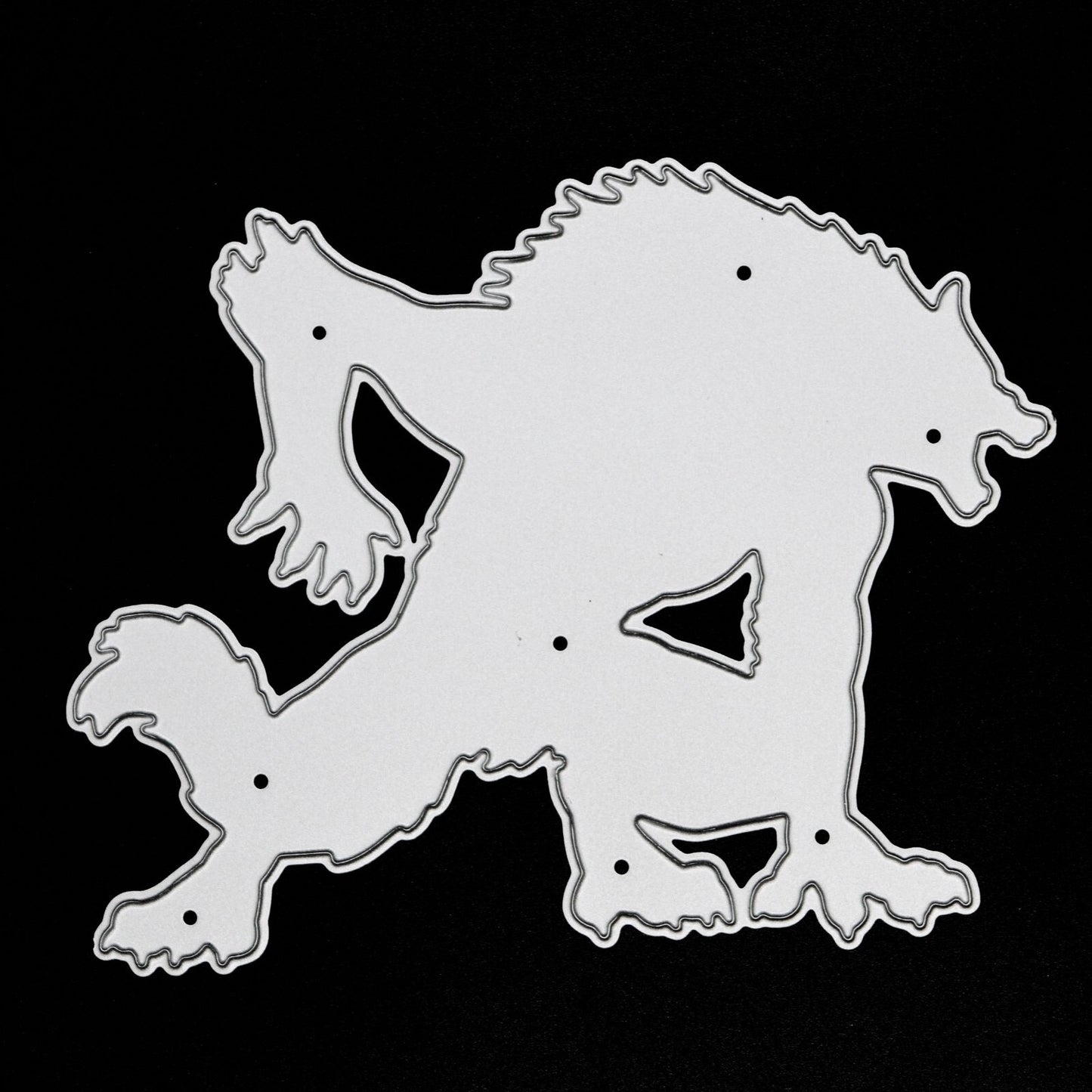 Werewolf Metal Cutting Die, Halloween, Card making, Paper Crafts, Lupin, I9