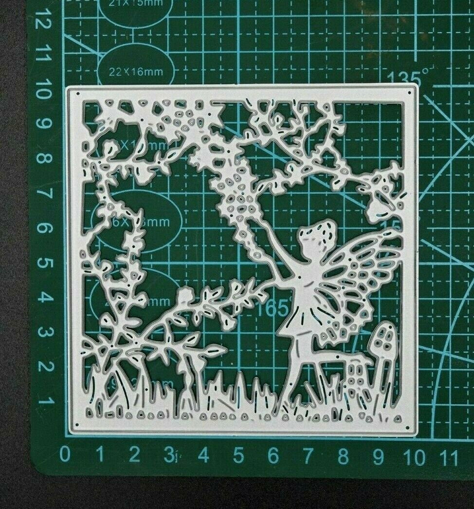 Fairy in The Woods Metal Cutting Die, Card Making, Scrapbooking *UK SELLER* E2