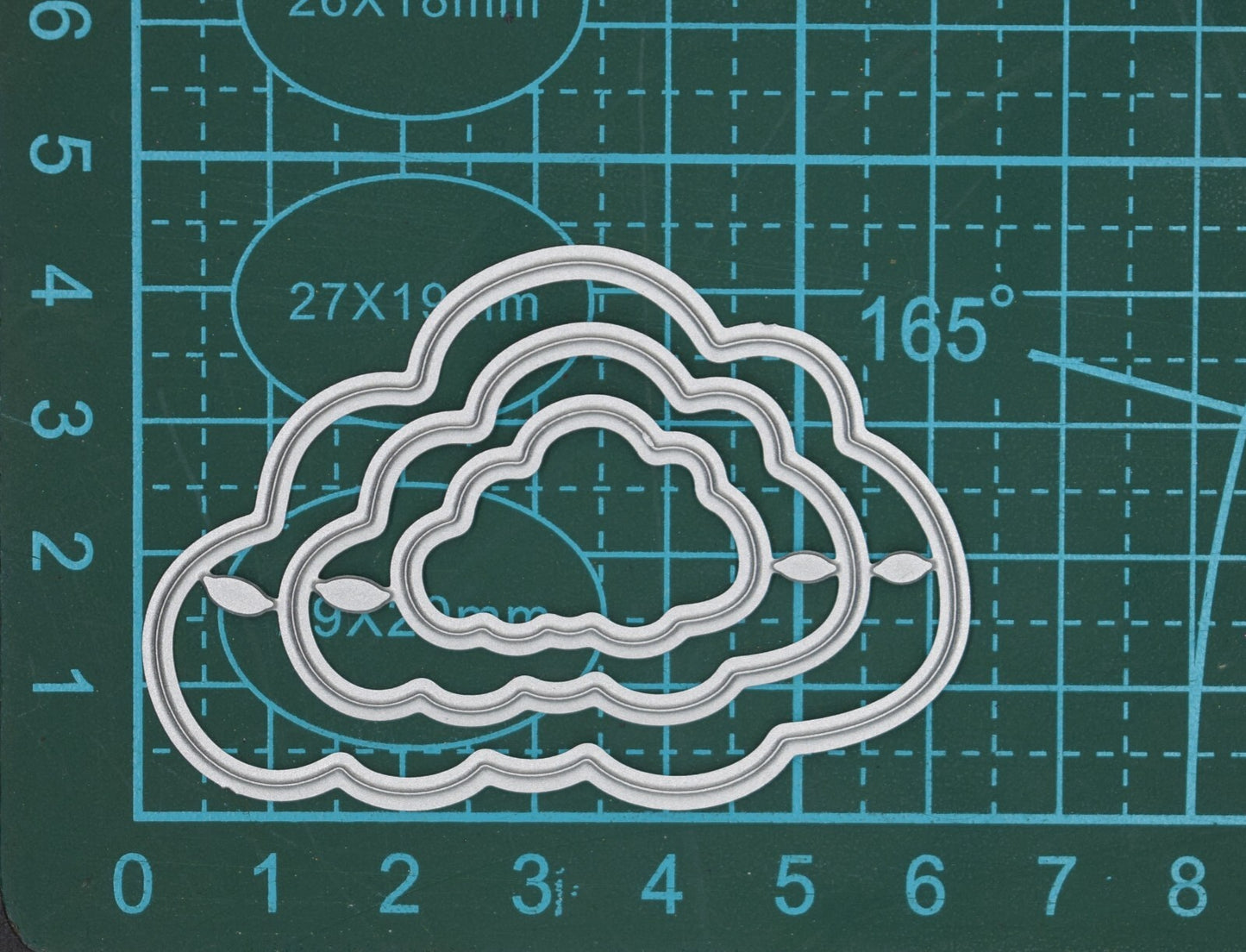 3 Fluffy Cloud Metal Cutting Dies, Clouds, Card Making. Scrapbooking, A1