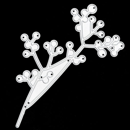 Leaves Berries Metal Cutting Die, Leaf, Foliage, Card making, Scrapbooking, F4
