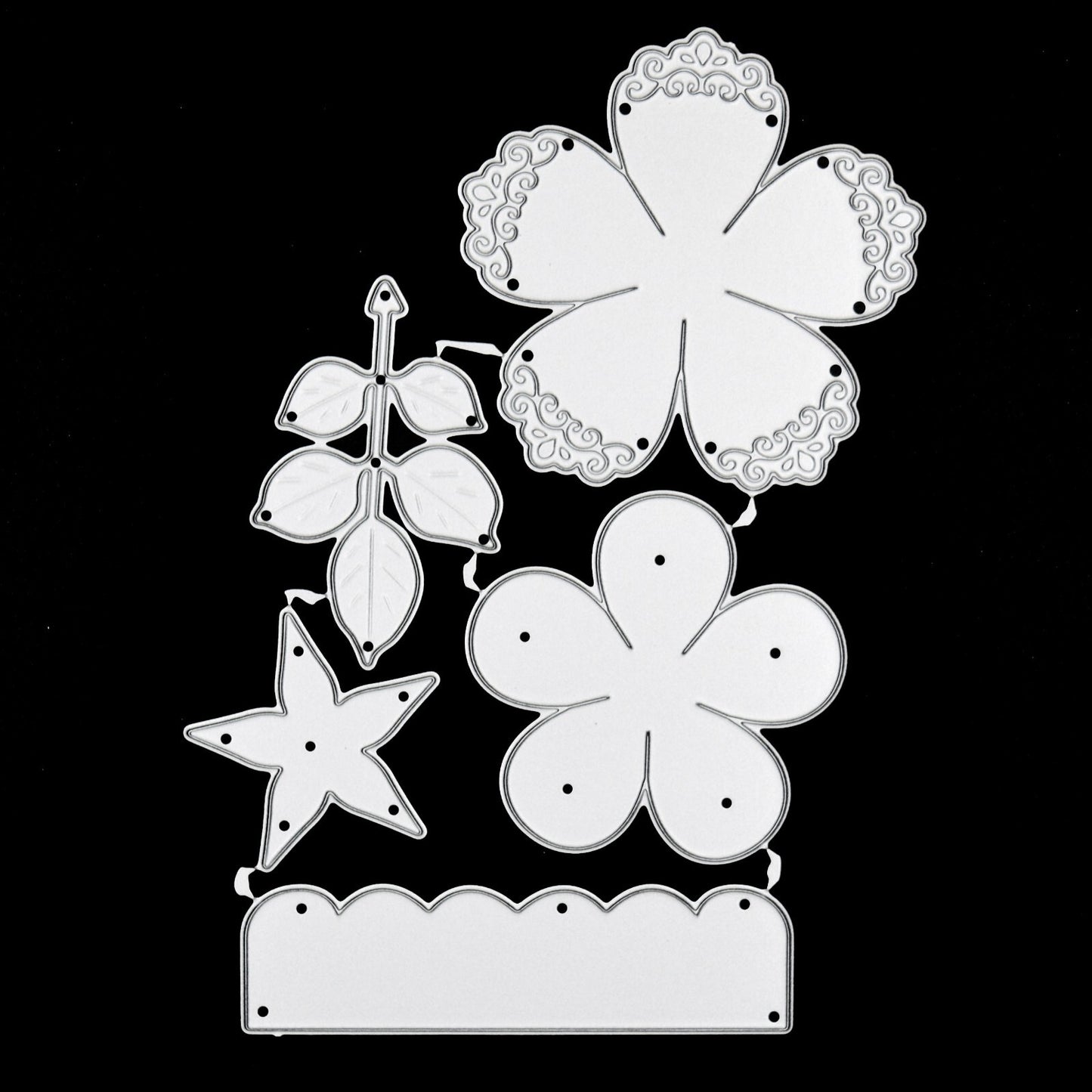 3D Flower Metal Cutting Die, Rose, Flowers, Card Making, ***UK Seller*** B5