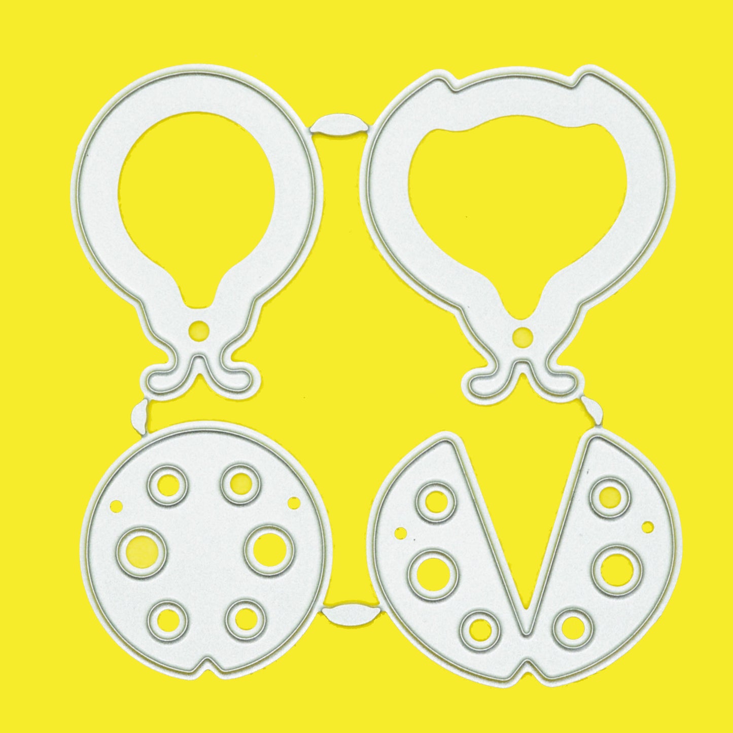 Ladybird Metal Cutting Die Set – Two Ladybugs