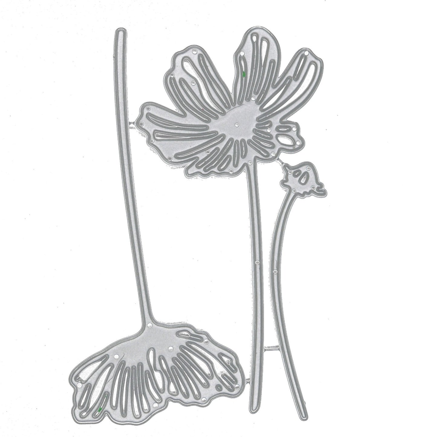 3 Decorative Flowers Metal Cutting Dies, Flower, Card making, Scrapbooking A9