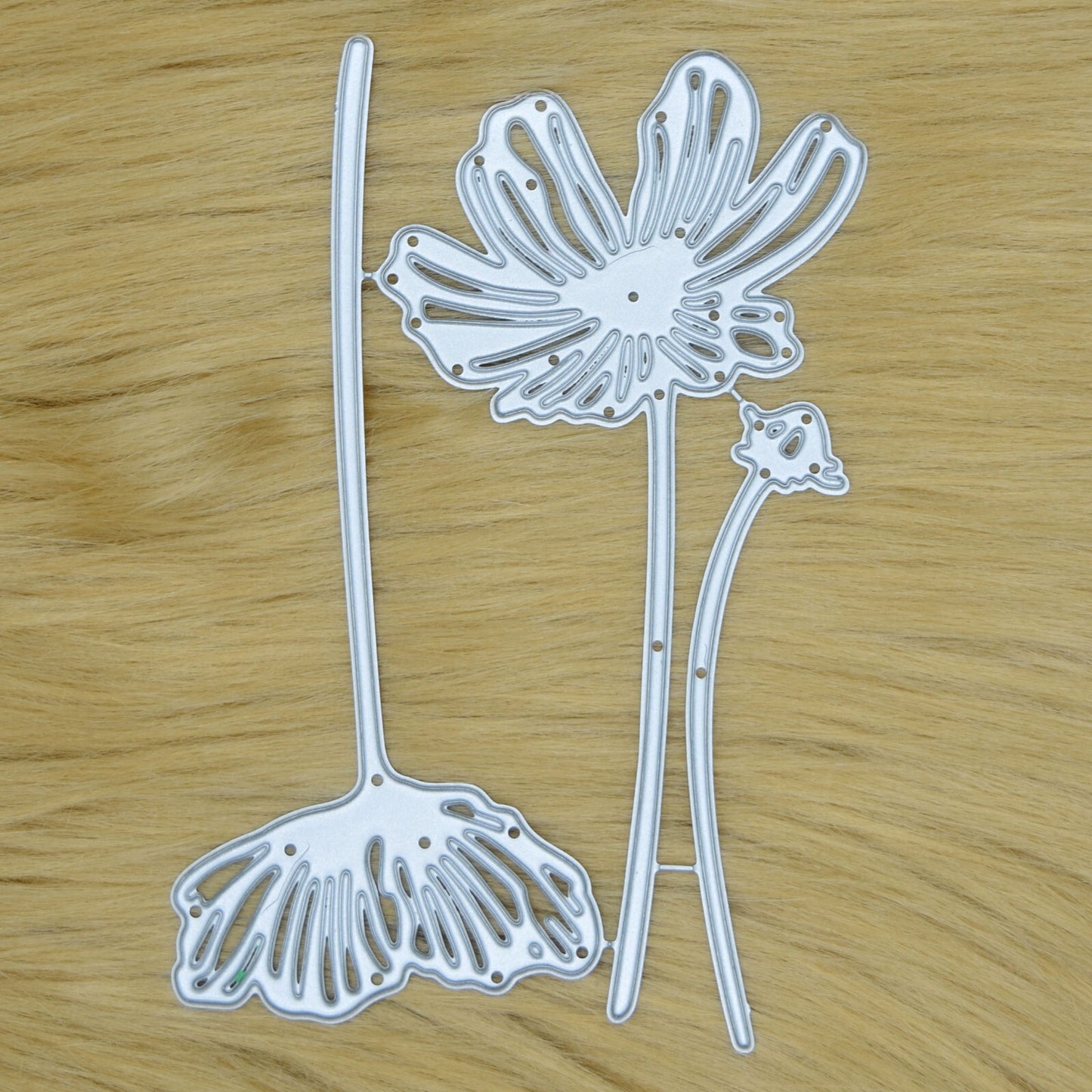 3 Decorative Flowers Metal Cutting Dies, Flower, Card making, Scrapbooking A9
