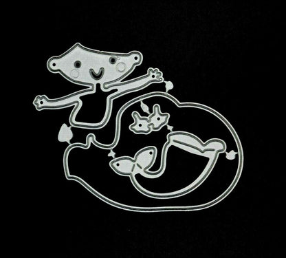 Mermaid Kit Metal Cutting Die, Card Making, Scrapbooking, Craft *UK SELLER* E2