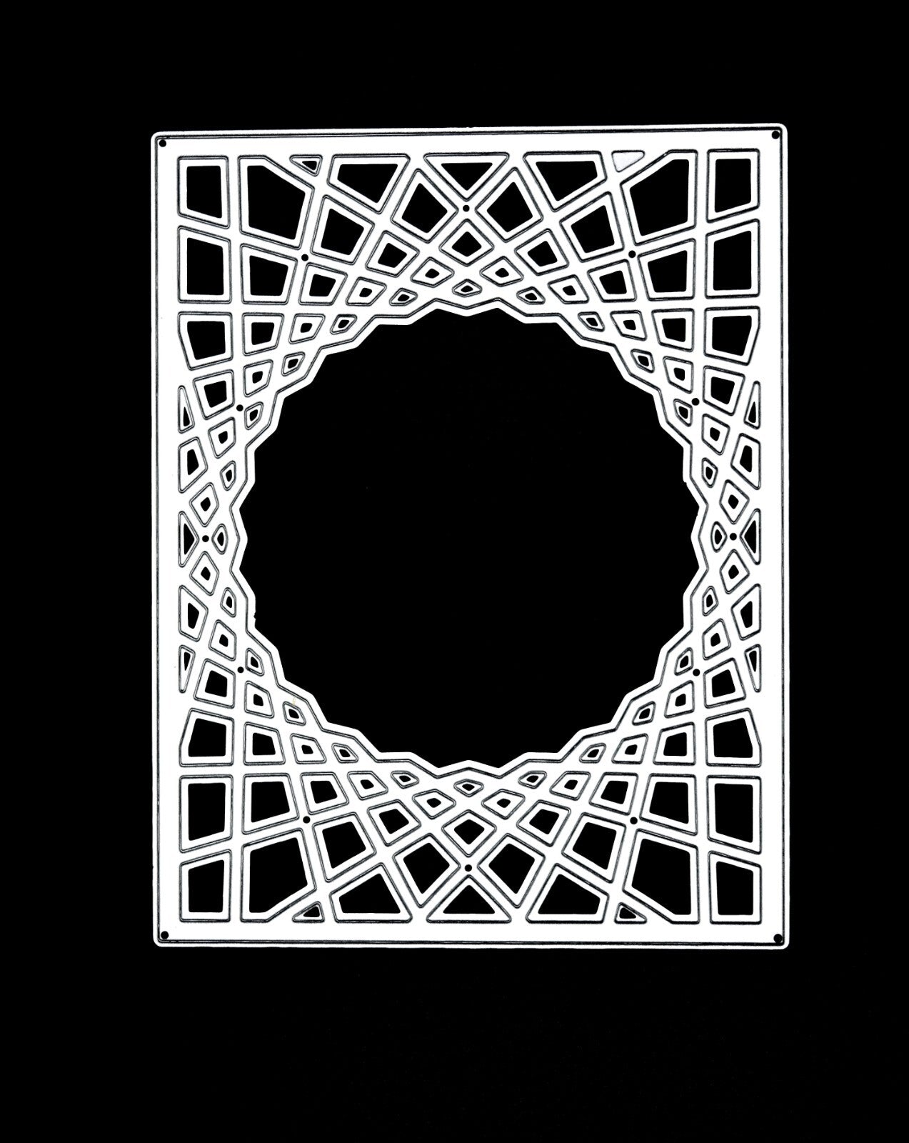 Geometric Frame Metal Cutting Die, Paper Crafts, Card Making, Scrapbooking E6