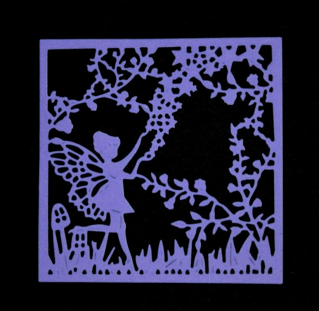 Fairy in The Woods Metal Cutting Die, Card Making, Scrapbooking *UK SELLER* E2