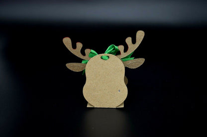 3D Christmas Reindeer Metal Cutting Die Card making, Scrapbooking *UK Seller* D4