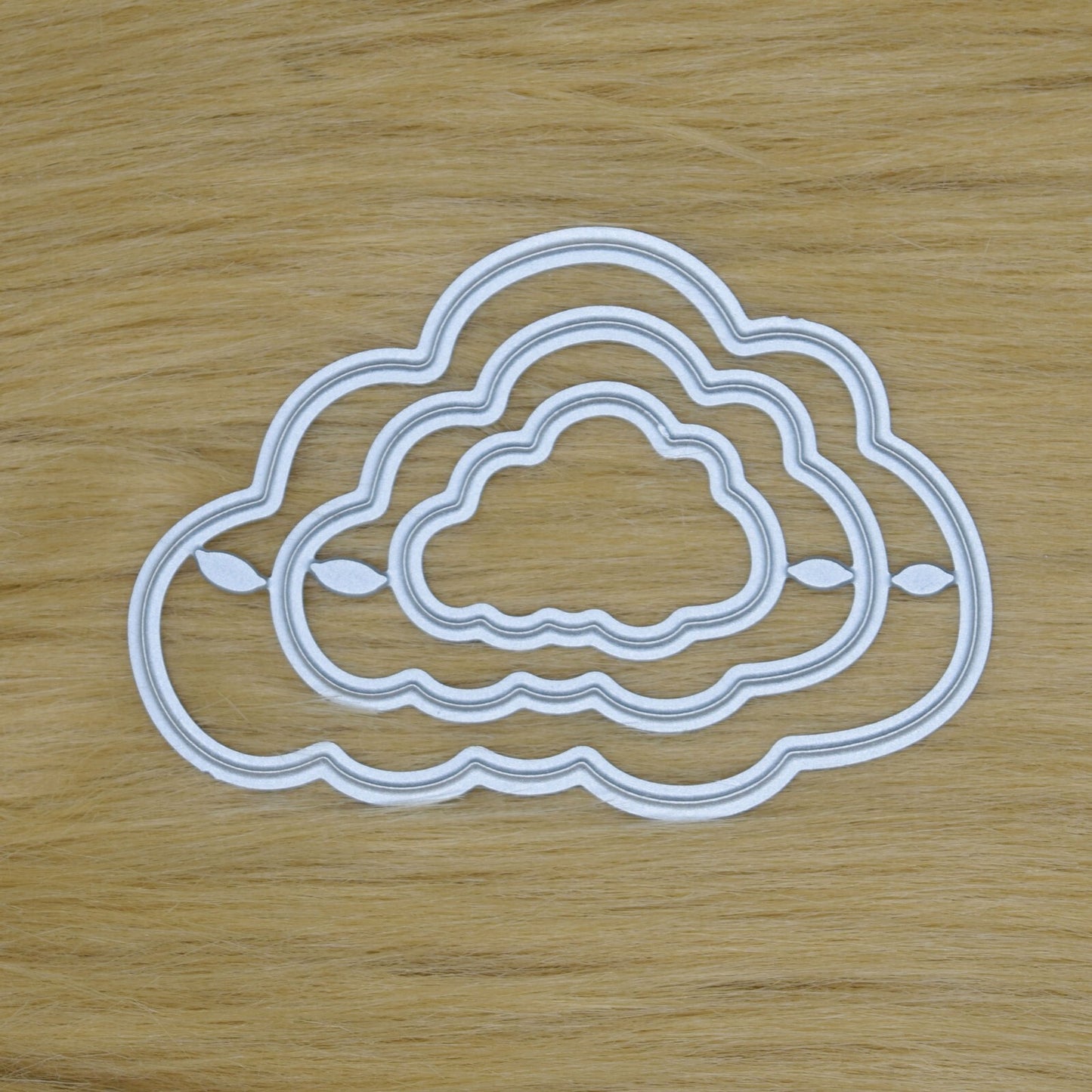 3 Fluffy Cloud Metal Cutting Dies, Clouds, Card Making. Scrapbooking,  A1