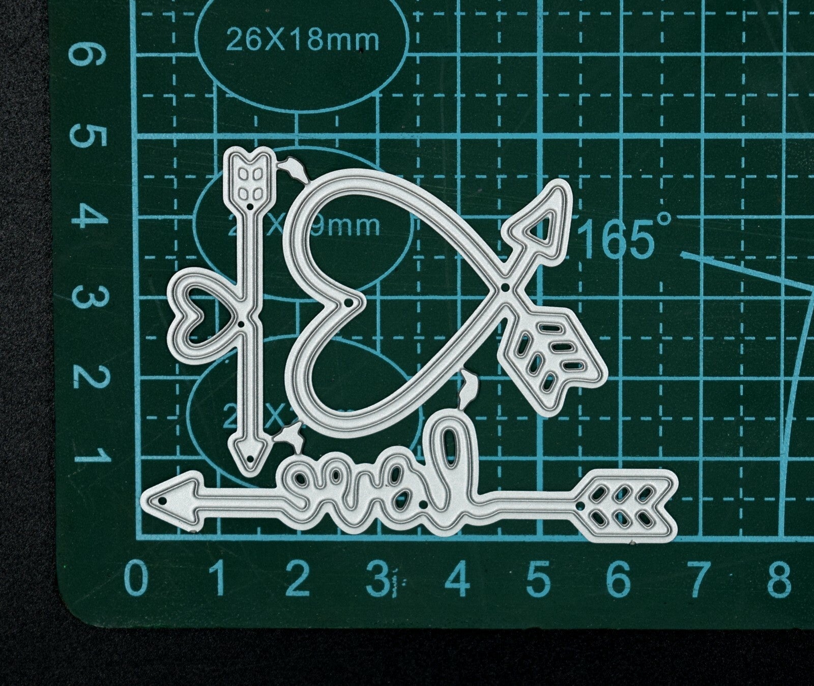 💘Hearts, Love & Cupid's Arrows Metal Cutting Dies, Card making *UK Stock* F8 💘