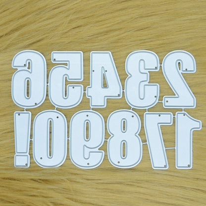 Numbers Metal Cutting Dies Card making, Scrapbooking, Number Dies, Crafting, E5
