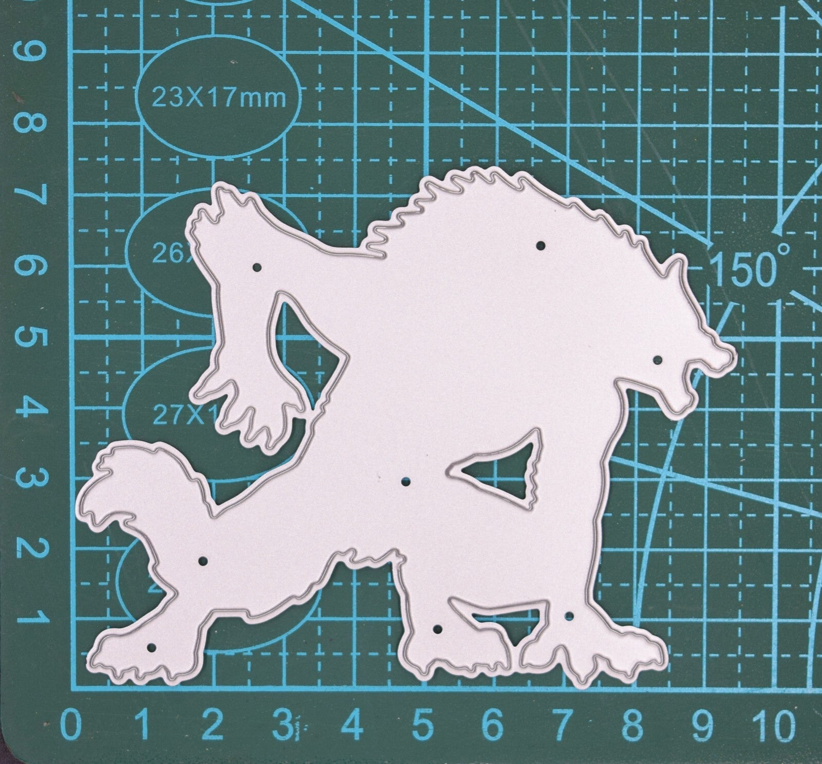 Werewolf Metal Cutting Die, Halloween, Card making, Paper Crafts, Lupin, I9