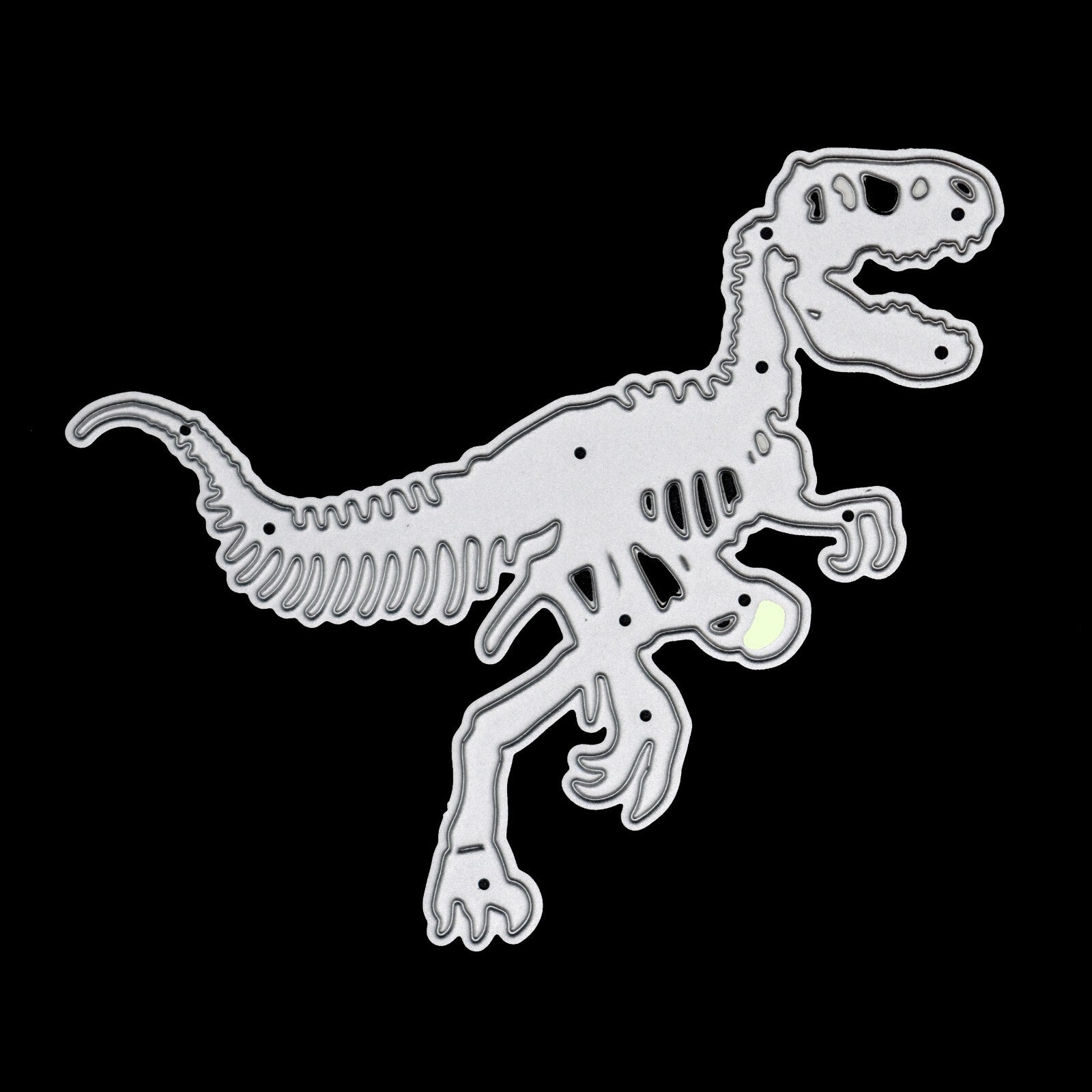 Dinosaur, T-Rex Skeleton Metal Cutting Die, Palaeontology, Card Making, Craft F9