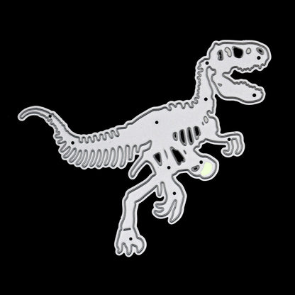 Dinosaur, T-Rex Skeleton Metal Cutting Die, Palaeontology, Card Making, Craft F9