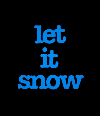 ❄ 'Let It Snow' Sentiments Metal Cutting Die, Card Making, Scrapbooking F1 ❄