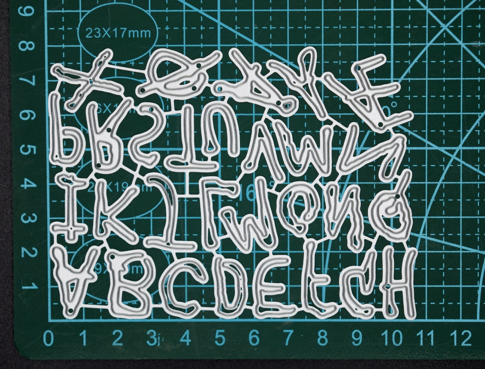 ⭐ Uppercase Spooky Alphabet Metal Cutting Dies Set + More, Card making  E5 ⭐