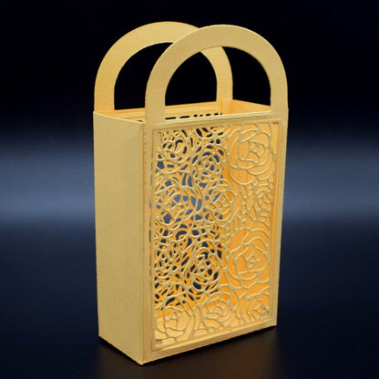 3D Decorative Bag Metal Cutting Die, Stencil, Bouquet, Basket, Favours,  B3