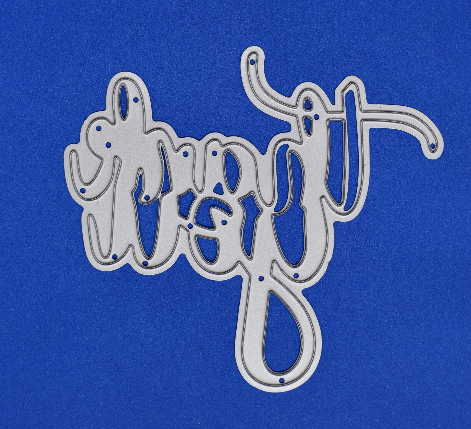 A 'Thank You' Sentiments Metal Cutting Die, Card Making, Paper Crafts  A5