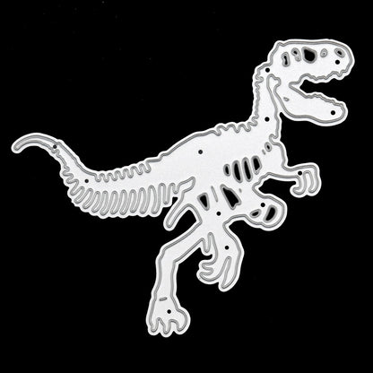 Dinosaur, T-Rex Skeleton Metal Cutting Die, Palaeontology, Card Making, Craft F9