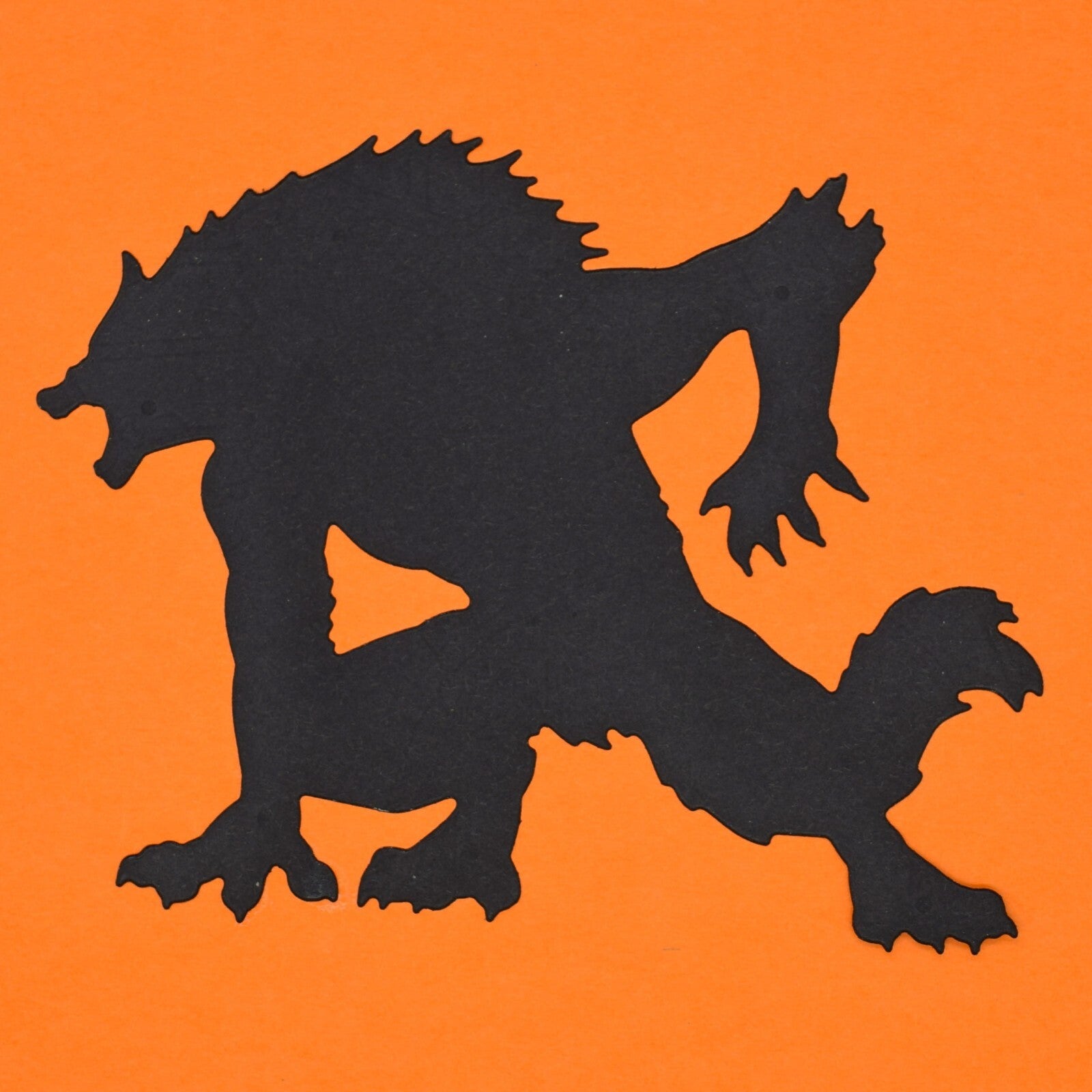Werewolf Metal Cutting Die, Halloween, Card making, Paper Crafts, Lupin, I9