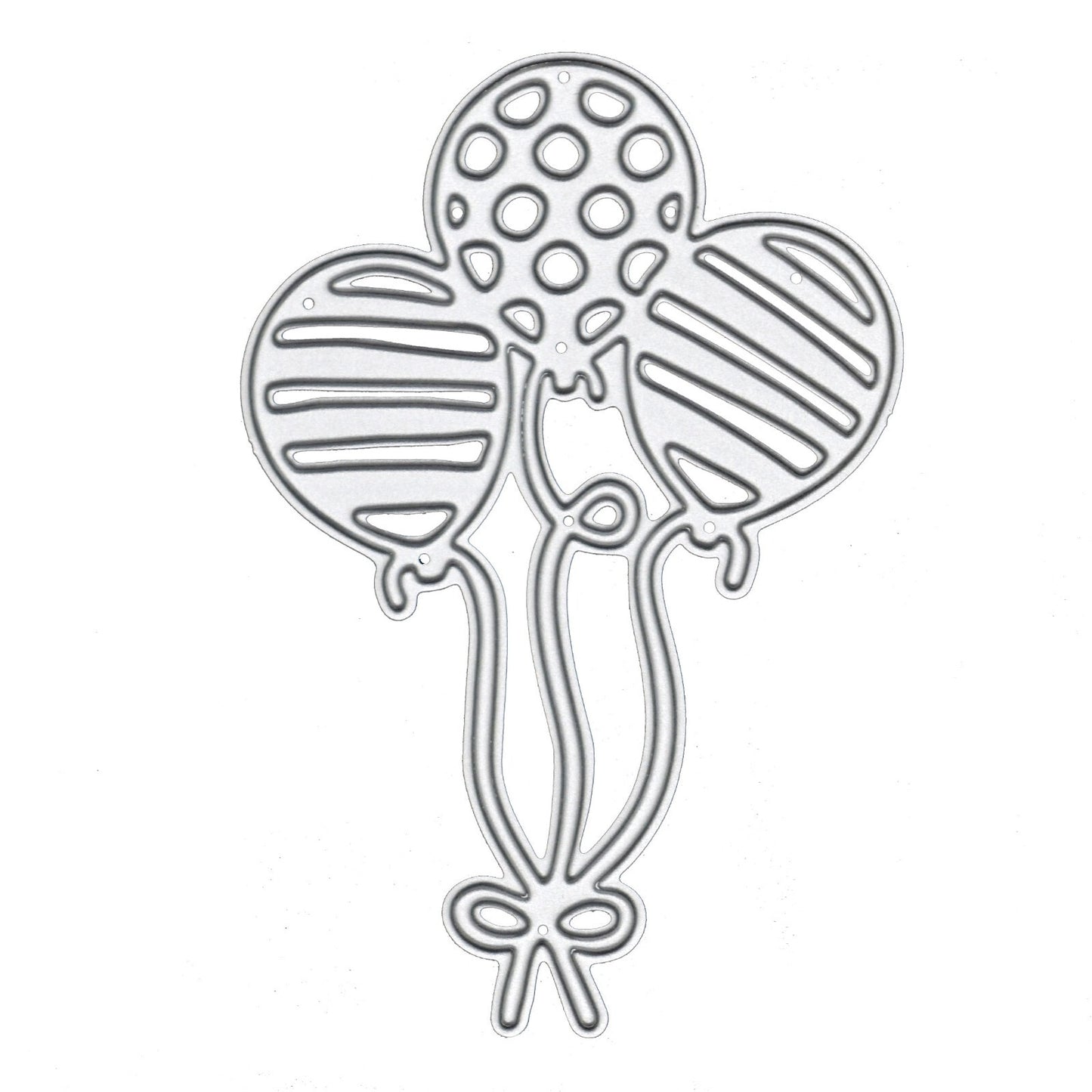 3 Balloons Metal Cutting Die, Party, Birthday, Scrapbooking, Card Making, A3