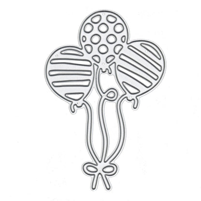 3 Balloons Metal Cutting Die, Party, Birthday, Scrapbooking, Card Making, A3