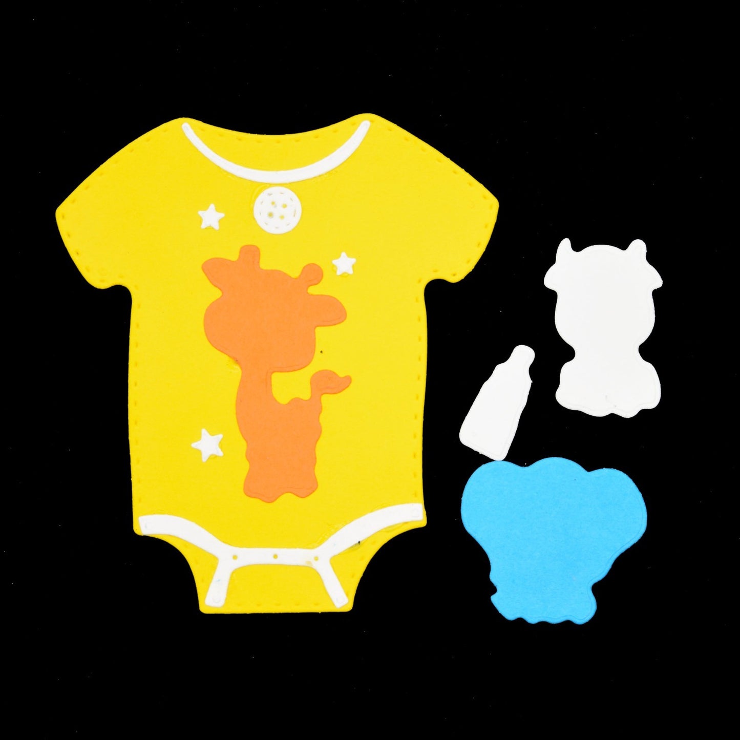 Babygrow, Clothes Metal Cutting Die Set, New Born, Card Making, Scrapbooking B2