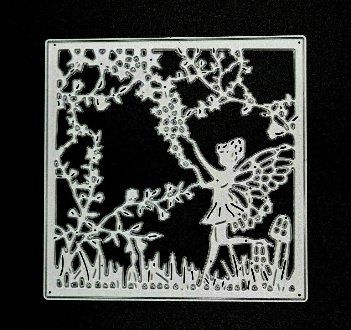 Fairy in The Woods Metal Cutting Die, Card Making, Scrapbooking *UK SELLER* E2