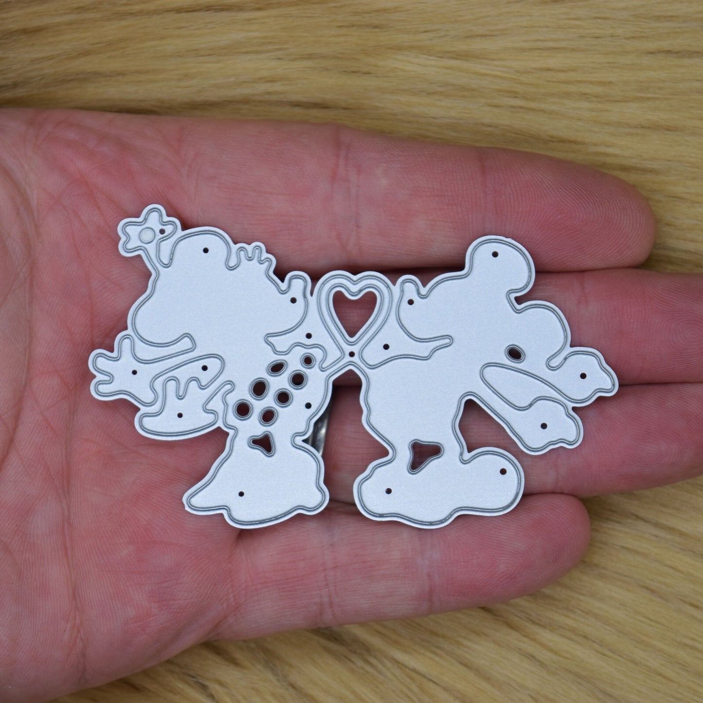 Disney Minnie & Micky Mouse Metal Cutting Die, Card Making, Paper Crafts, A3
