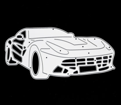 Sportscar / Supercar Metal Cutting Die, Car, Card Making, Paper Crafts, Male. A9