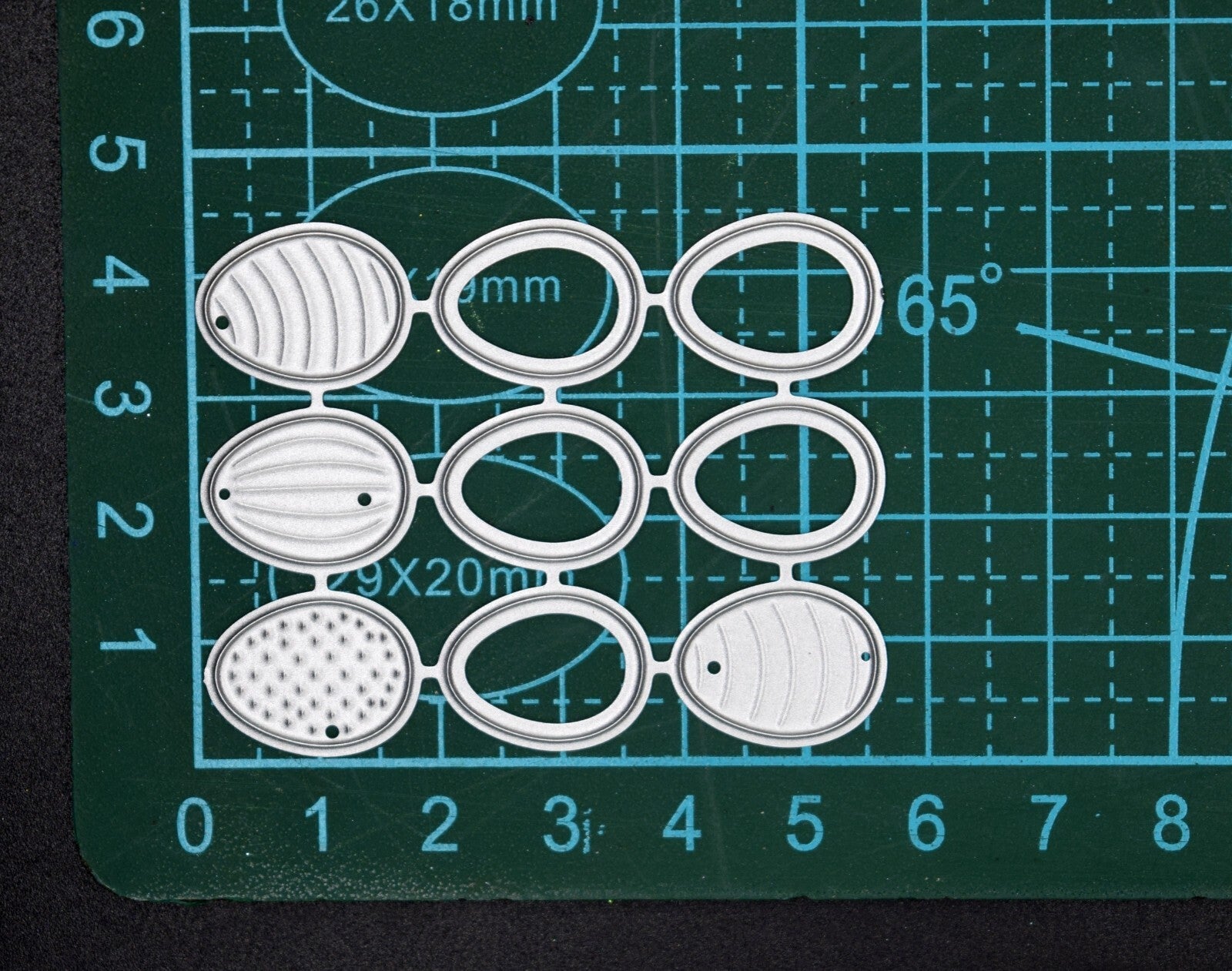 9 Small Easter Egg Metal Cutting Dies, Stencils, Card Making, Paper Crafts J1