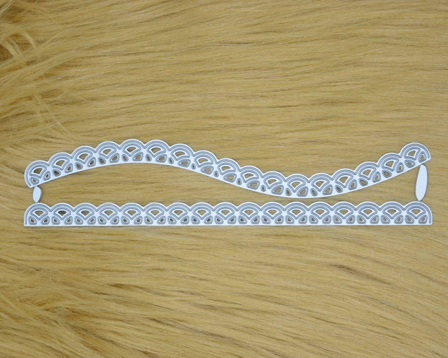2 Lace Effect Border / Edging Metal Cutting Dies, Card making, Scrapbooking, A2