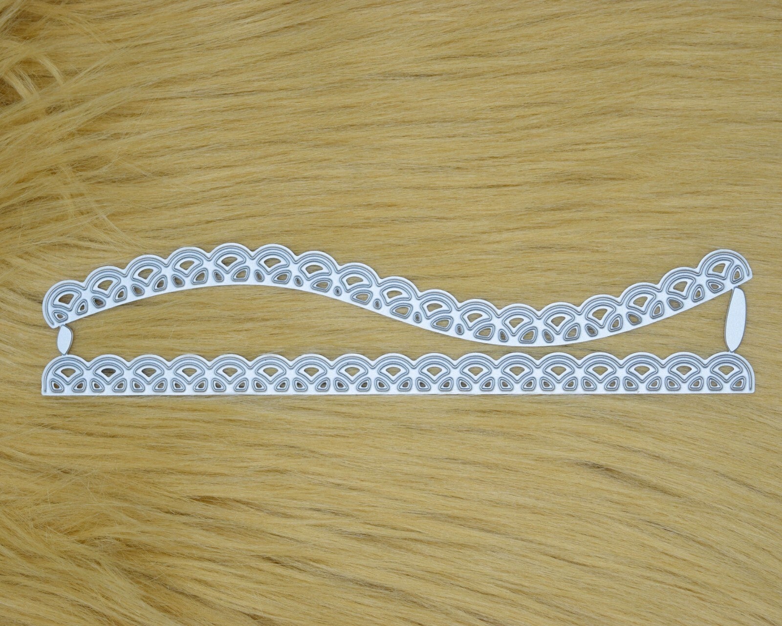 2 Lace Effect Border / Edging Metal Cutting Dies, Card making, Scrapbooking, A2