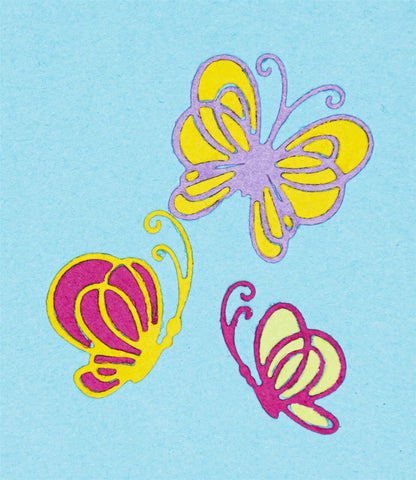 3 Metal Cutting Dies, Decorative Butterflies, Card Making, Scrapbooking B1