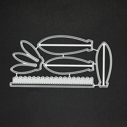 3D Flower Metal Cutting Die Kit, Petals, Card making Paper Craft Scrapbooking A1