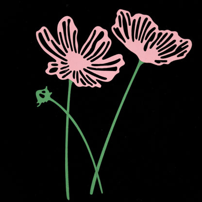 3 Decorative Flowers Metal Cutting Dies, Flower, Card making, Scrapbooking A9