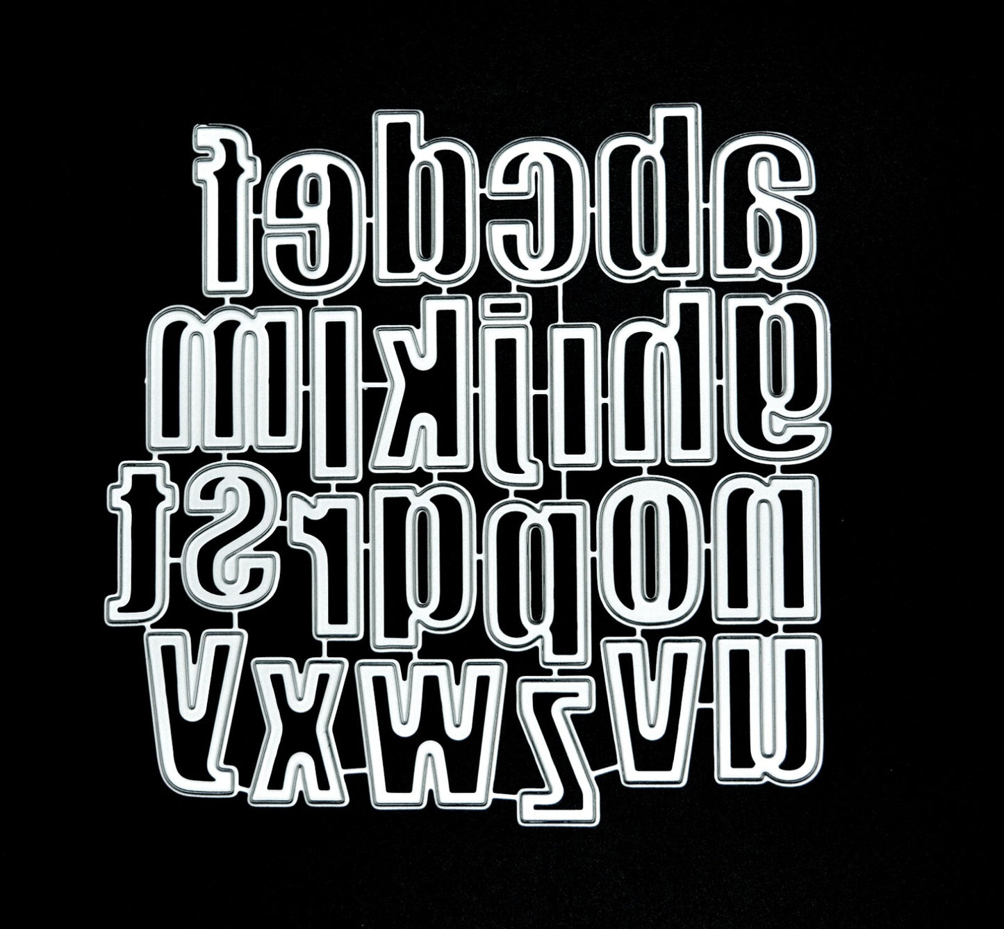 🌟Lowercase Alphabet Metal Cutting Dies, Card making, Paper Craft UK SELLER E6🌟
