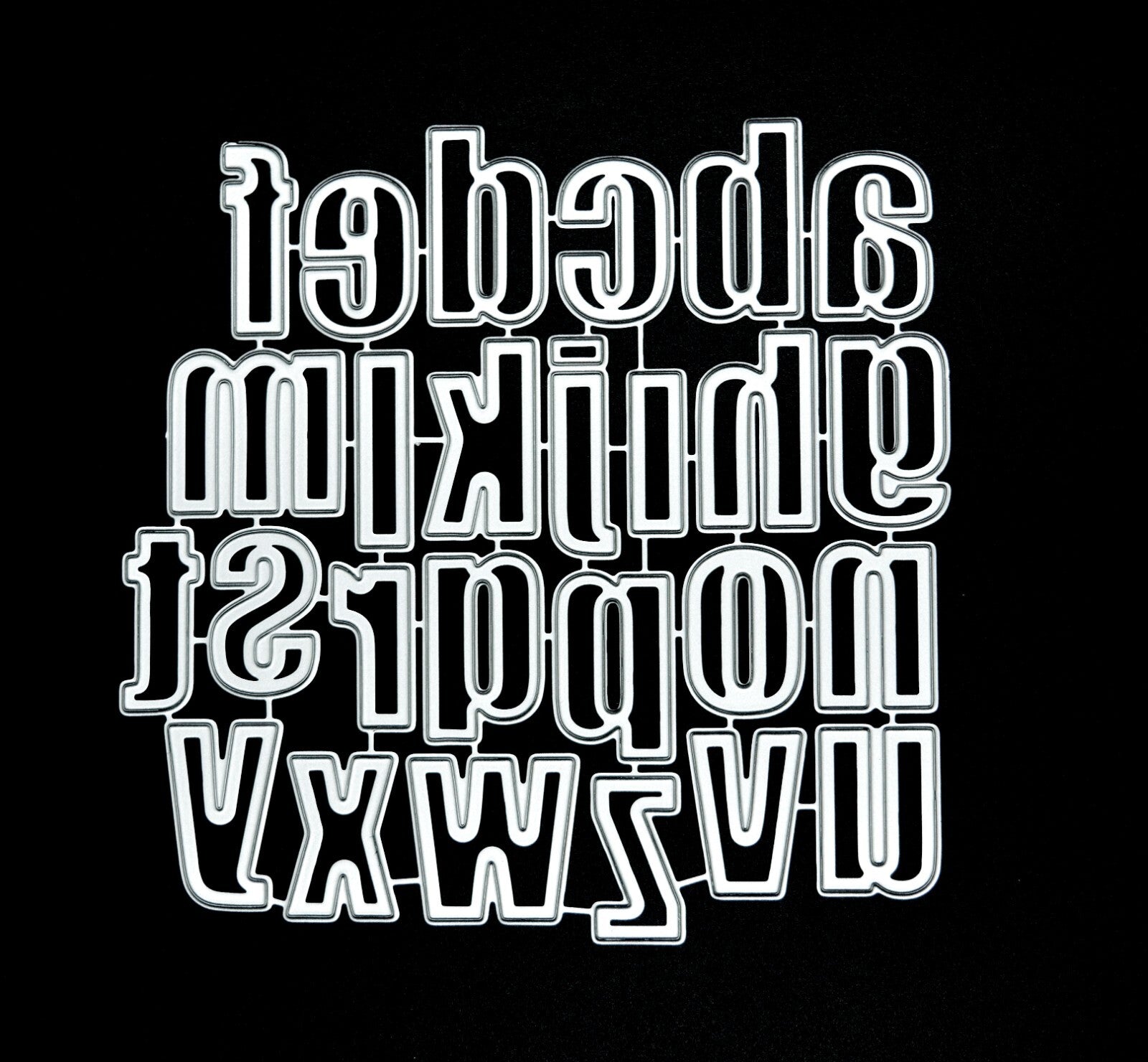 🌟Lowercase Alphabet Metal Cutting Dies, Card making, Paper Craft UK SELLER E6🌟