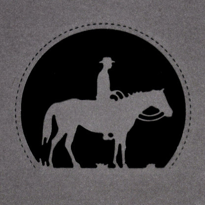 🐴 Horse & Cowboy Rider Metal Cutting Die, Card Making Crafts *UK SELLER* F1 🐴