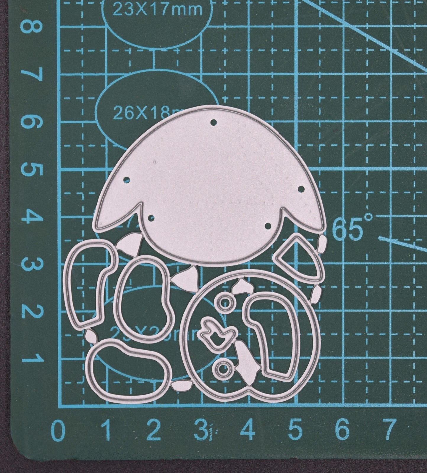 Eeyore Donkey Metal Cutting Die Kit, Card Making, Paper Crafts, Scrapbooking A6