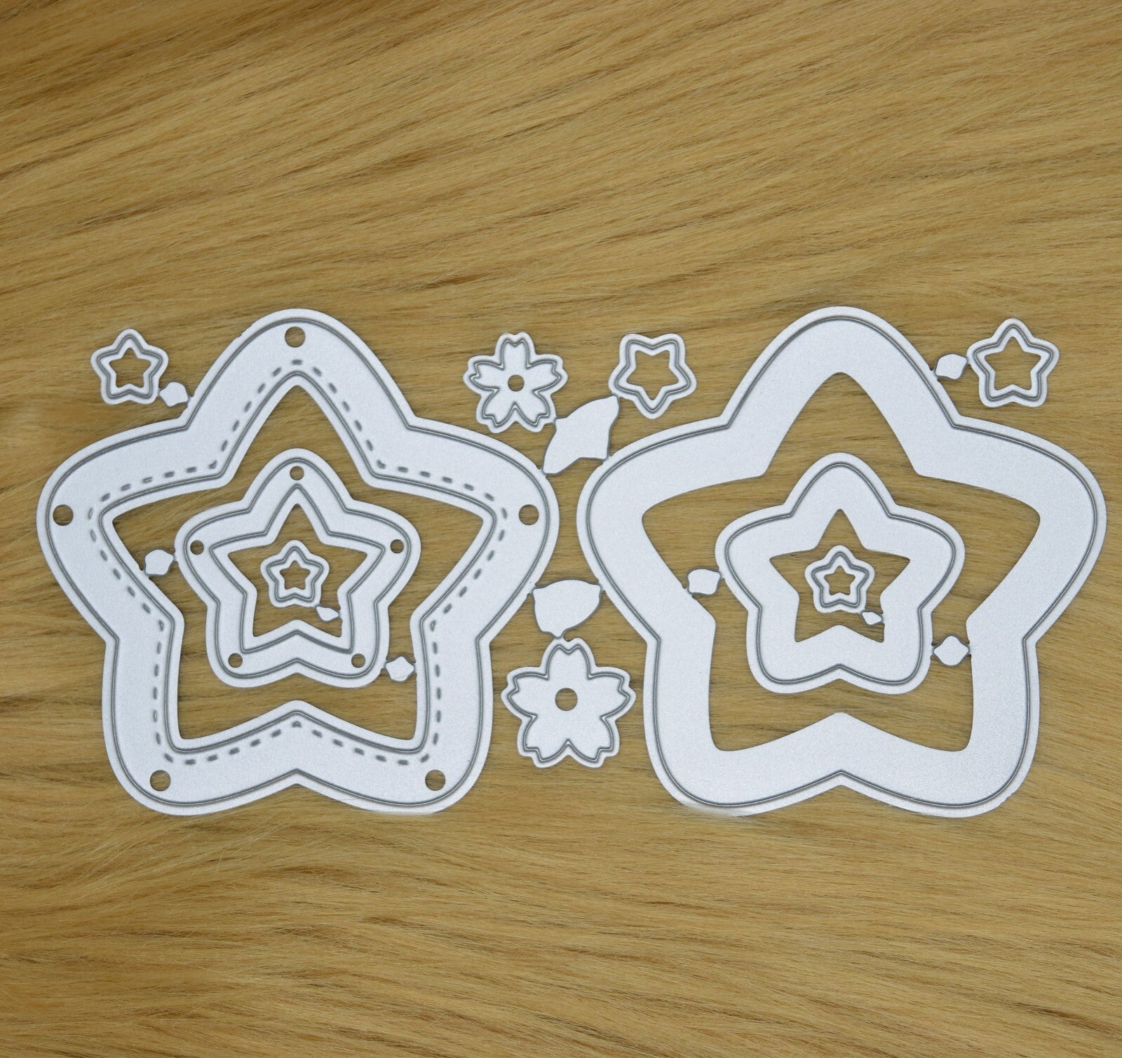 11 Piece Stars Metal Cutting Dies Set, Star, Card Making, Scrapbooking A9