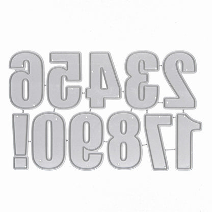Numbers Metal Cutting Dies Card making, Scrapbooking, Number Dies, Crafting, E5