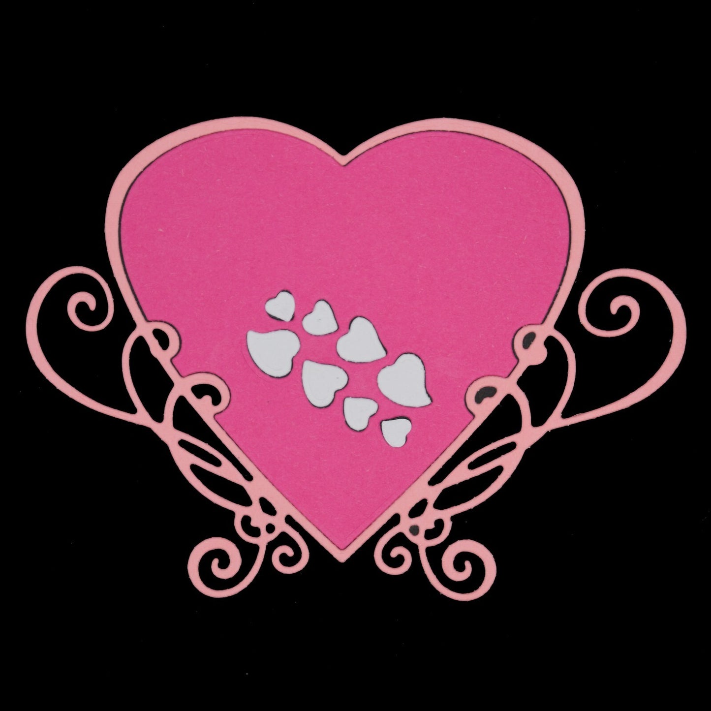 Stylish & Elegant Heart Metal Cutting Die With An 8 Cut Hearts Die, Crafts A9