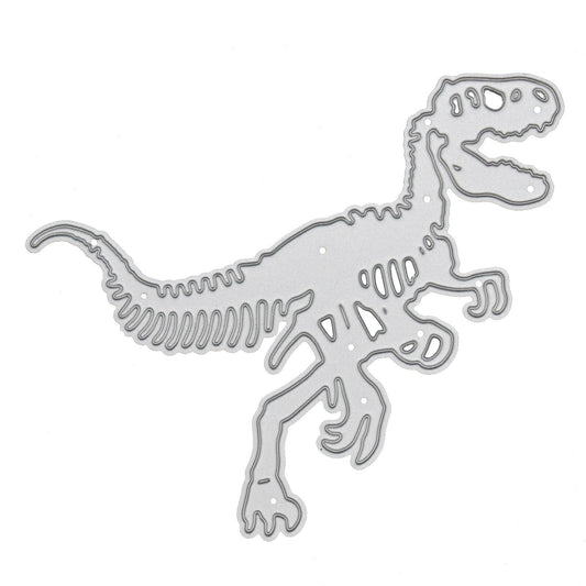 Dinosaur, T-Rex Skeleton Metal Cutting Die, Palaeontology, Card Making, Craft F9