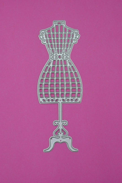 Retro Mannequin Metal Cutting Die, Card Making Crafts *UK Seller, Fast Post* A5