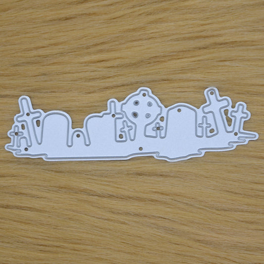 Graveyard Tombstones Metal Cutting Die, Halloween, Card making, Paper Crafts F9