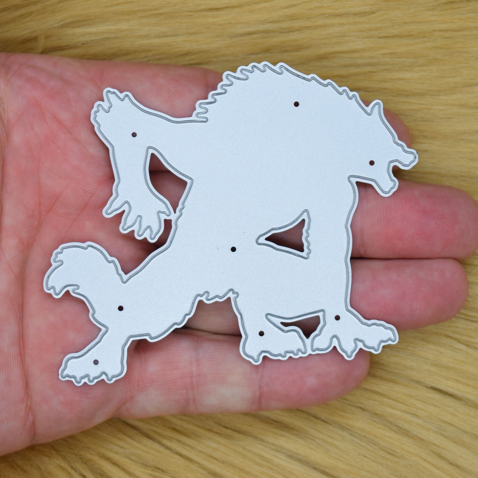Werewolf Metal Cutting Die, Halloween, Card making, Paper Crafts, Lupin, I9
