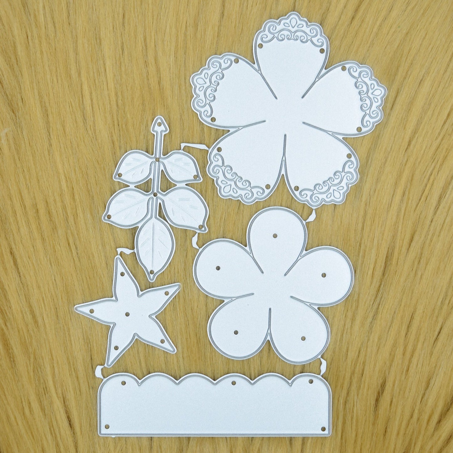 3D Flower Metal Cutting Die, Rose, Flowers, Card Making, ***UK Seller*** B5