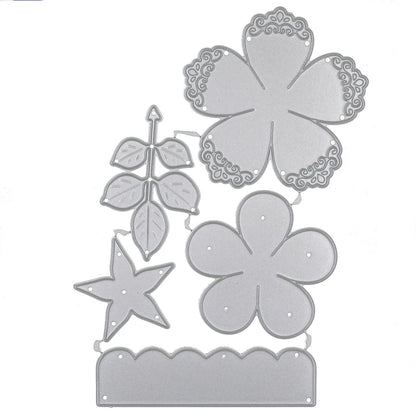 3D Flower Metal Cutting Die, Rose, Flowers, Card Making, ***UK Seller*** B5