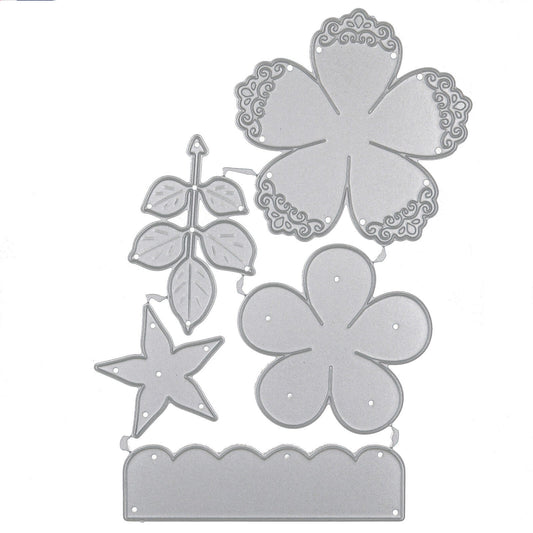 3D Flower Metal Cutting Die, Rose, Flowers, Card Making, ***UK Seller*** B5